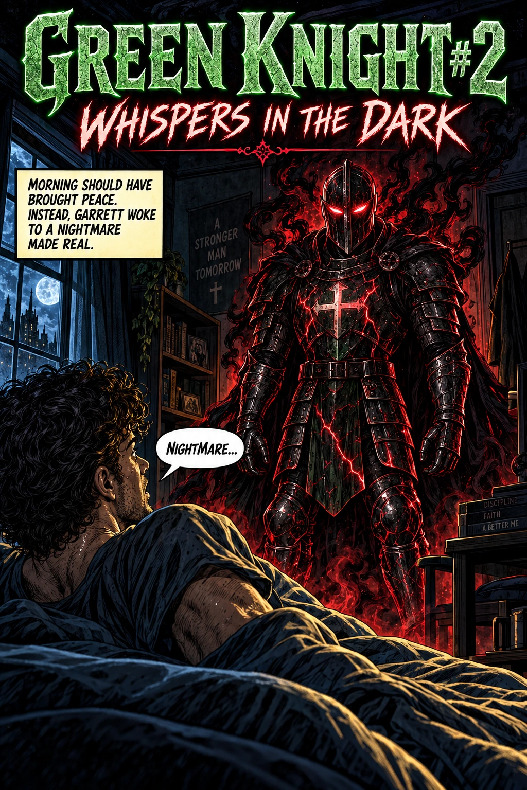 Green Knight Comic Issue #2 page 1